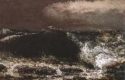 Gustave Courbet wave Germany oil painting artist